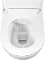 Ced'or Rimfree glanzend wit compleet toilet met zitting