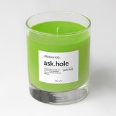 Frisse Geurkaars | Groene Appel | Groen | Ask.hole | Dibbes Lab.