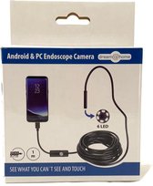 Camera Voor Android Smartphone - Endoscoop - Inspectiecamera - Camera - Draadcamera - Moeilijk Bereikbare Plekken - 1 Meter