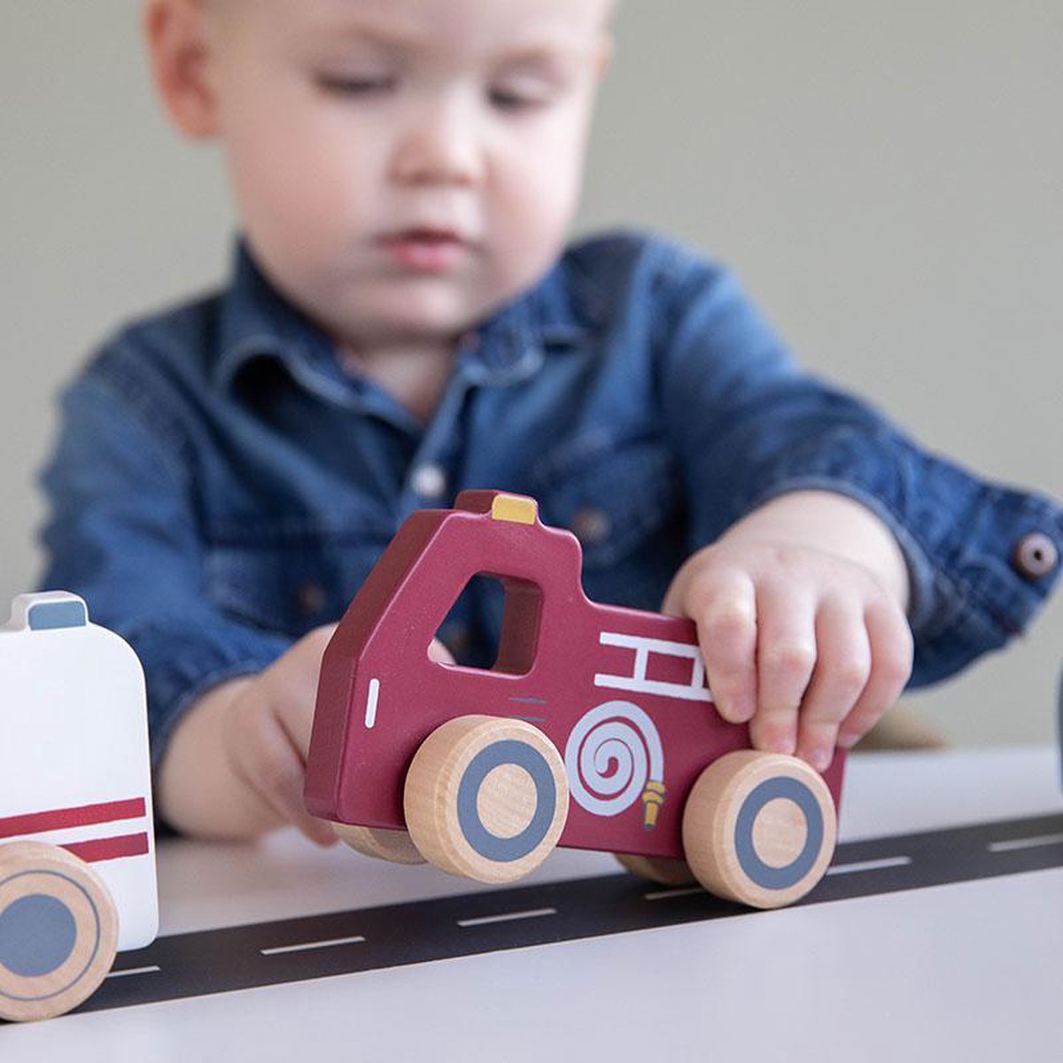 Little Dutch Speelgoed Hulpverleningsauto's - Speelgoedvoertuig — afbeelding 5