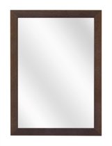 Spiegel met Vlakke Houten Lijst - Koloniaal - 30x40 cm