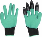 WiseGoods - Tuinhandschoenen met Graaf Klauwen - Moestuin - Onkruid Wieden - Tuin Handschoenen - 1 Paar - Groen/Zwart