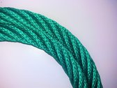 Hercules touw (staal versterkt) groen 5 meter