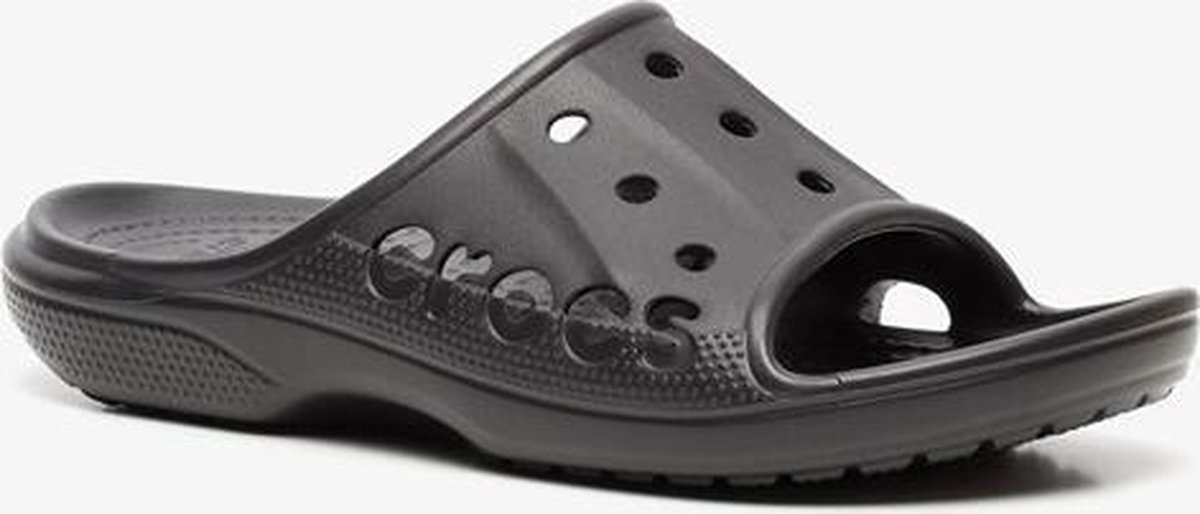 Crocs Baya Slide heren slippers - Zwart - Maat 46/47 | bol.com