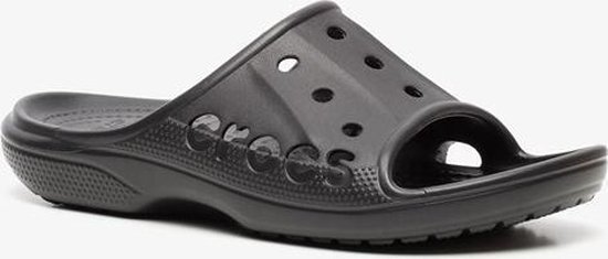 bol.com | Crocs Baya Slide heren slippers - Zwart - Maat 46/47