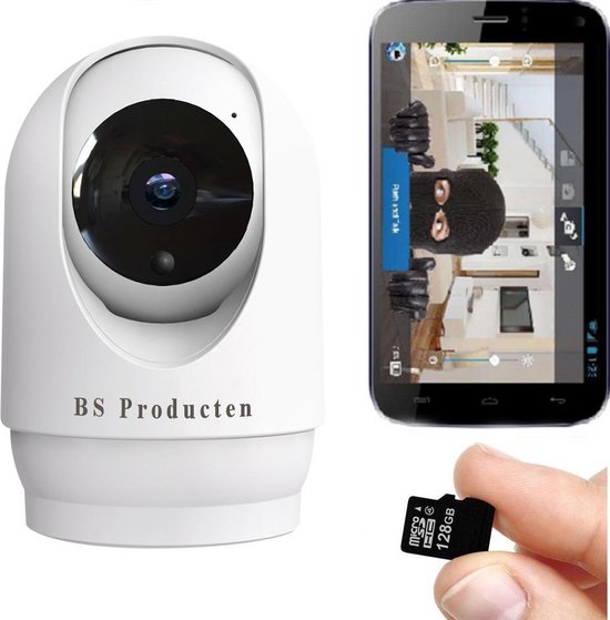BS Producten - Beveiligingscamera - WiFi Camera Binnen - Smart Camera |  bol.com