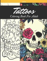 Tattoos New Coloring Book for Adult