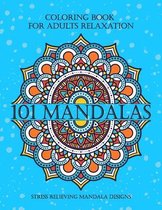 101 Mandalas Coloring Book For Adults Relaxation Stress Relieving Mandala Designs