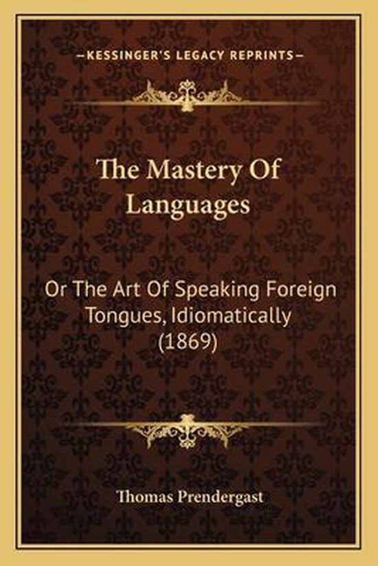 The Mastery of Languages - cover