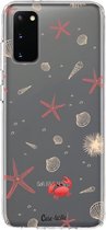 Casetastic Samsung Galaxy S20 4G/5G Hoesje - Softcover Hoesje met Design - Sea World Print