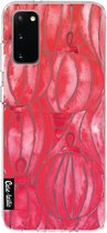 Casetastic Samsung Galaxy S20 4G/5G Hoesje - Softcover Hoesje met Design - Red Lanterns Print