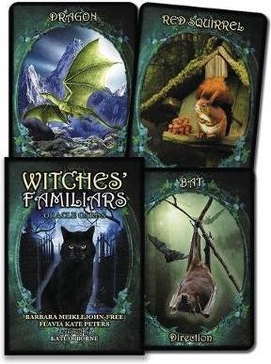 Afbeelding van het spel Witches' Familiars Oracle Cards