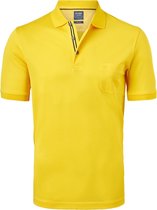 OLYMP modern fit poloshirt - geel -  Maat: XL