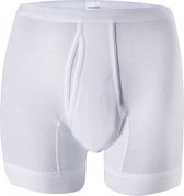 SCHIESSER Original Feinripp short (1-pack) - met gulp en lange pijpen - wit - Maat: 5XL