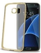 Celly Cover Gelskin Laser Galaxy S7 Edge Gold
