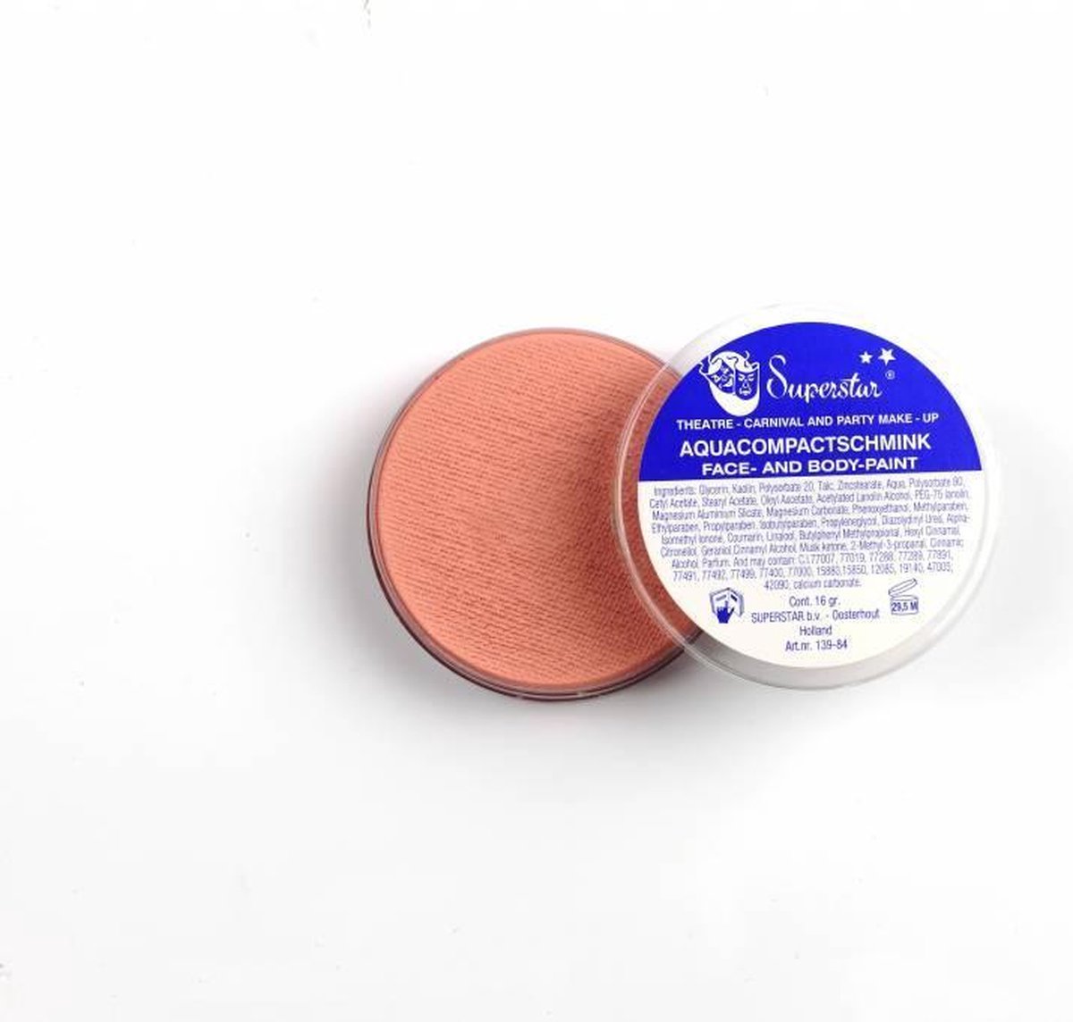 Schmink sintroze 45 gram.