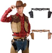 Boland Cowboyholster Dubbel Sheriff Bruin