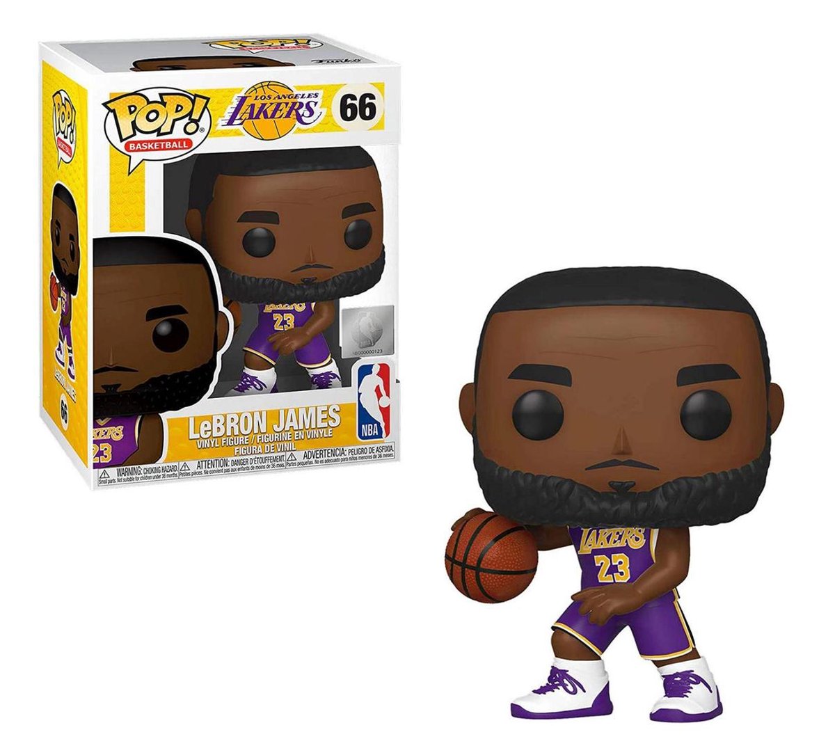 Funko Pop! NBA: Los Angeles Lakers LeBron James #23