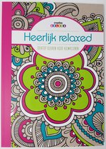 MANDALA VOOR VOLWASSENEN - KLEURBOEK - HEERLIJK RELAXED - CREATIEF RUSTGEVEND