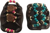 Petra's Sieradenwereld - African hairclip set van 2 stuks (17)