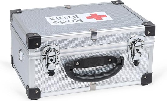 Rode Kruis - EHBO-koffer - 'In en om het huis' -  Eerste hulp kit: 121-delig - Rode kruis