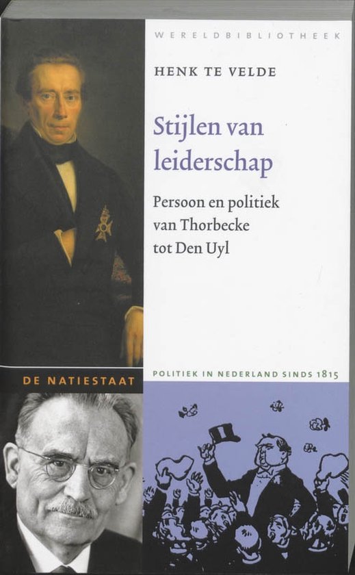 Cover van het boek 'Stijlen van leiderschap' van Henk te Velde