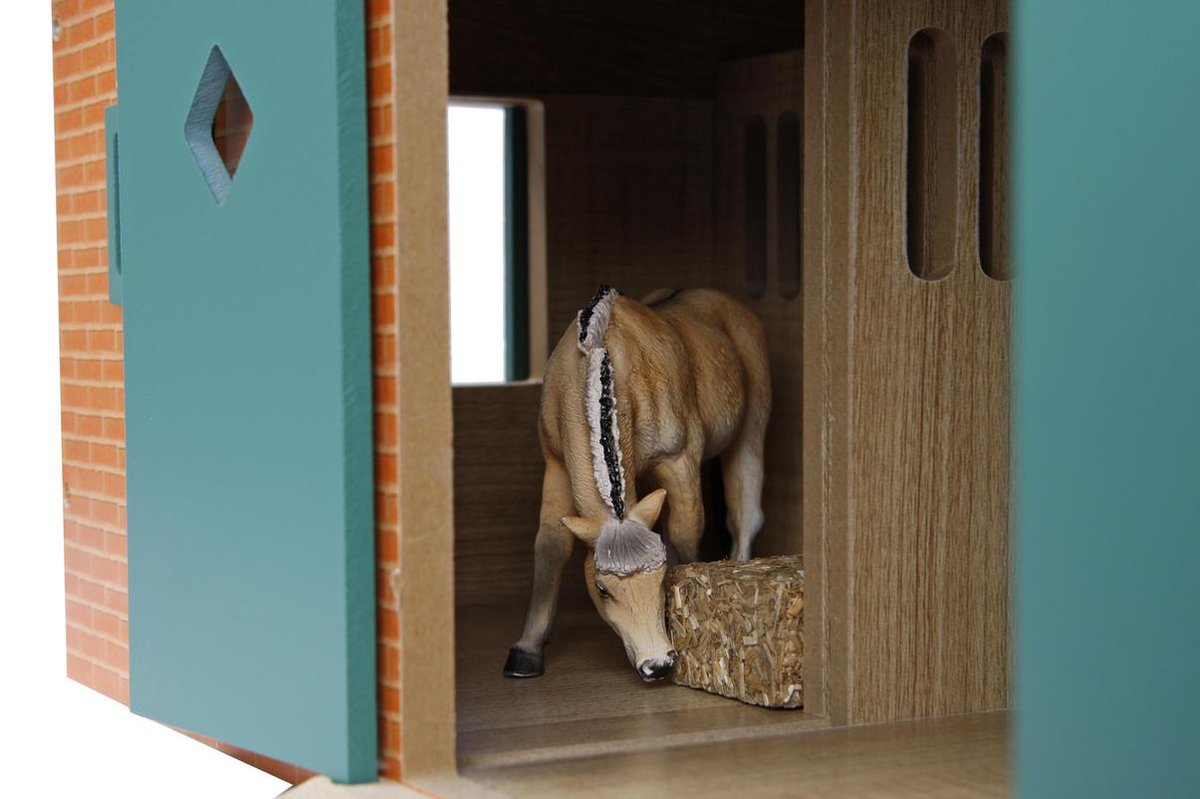 Kids Globe Paardenstal met 7 boxen, 1:24 — afbeelding 19