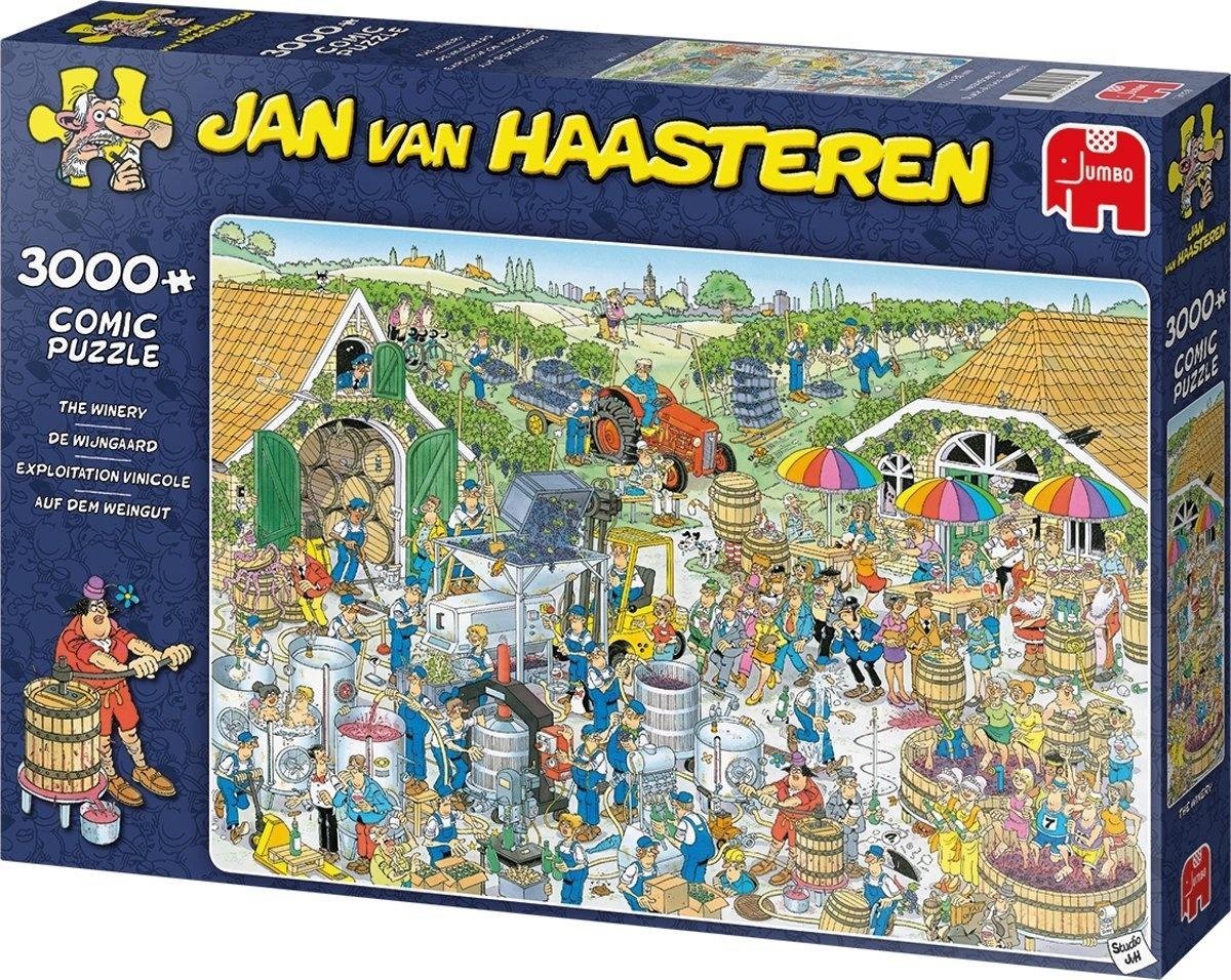 Laag impliceren Inschrijven Jan van Haasteren De Wijnmakerij puzzel - 3000 stukjes | bol.com