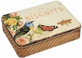 Vintage Blik "Biscuits" | romantisch | shabby chic | nostalgisch