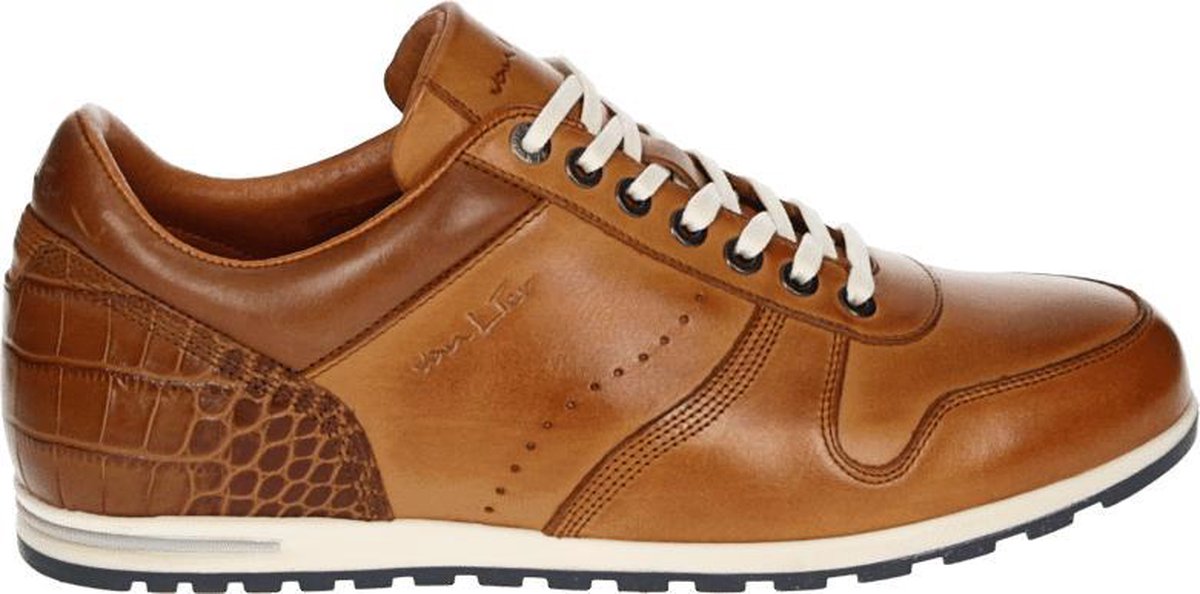 Van Lier Heren Sneakers - Cognac - Maat 45 | bol