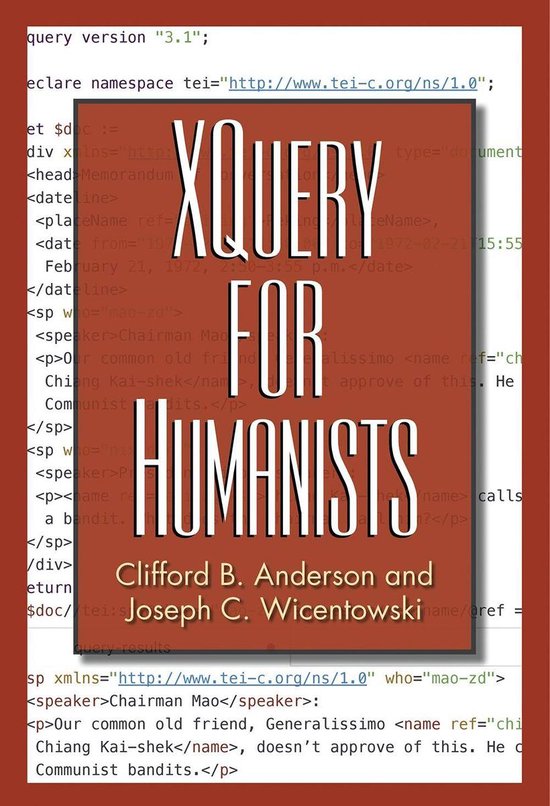 Coding for Humanists- XQuery for Humanists - cover