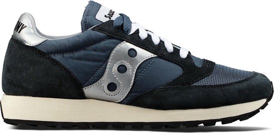 Saucony Jazz Original Vintage Sneakers Heren - Blue Navy/Silver | bol.com