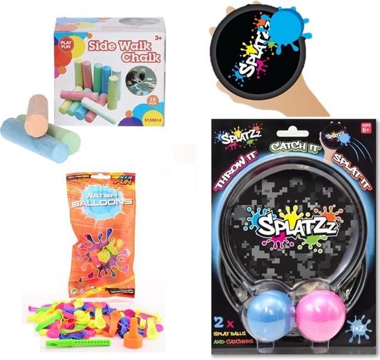 Buiten speelgoed kinderen set - Vangspel Waterballonnen | bol.com