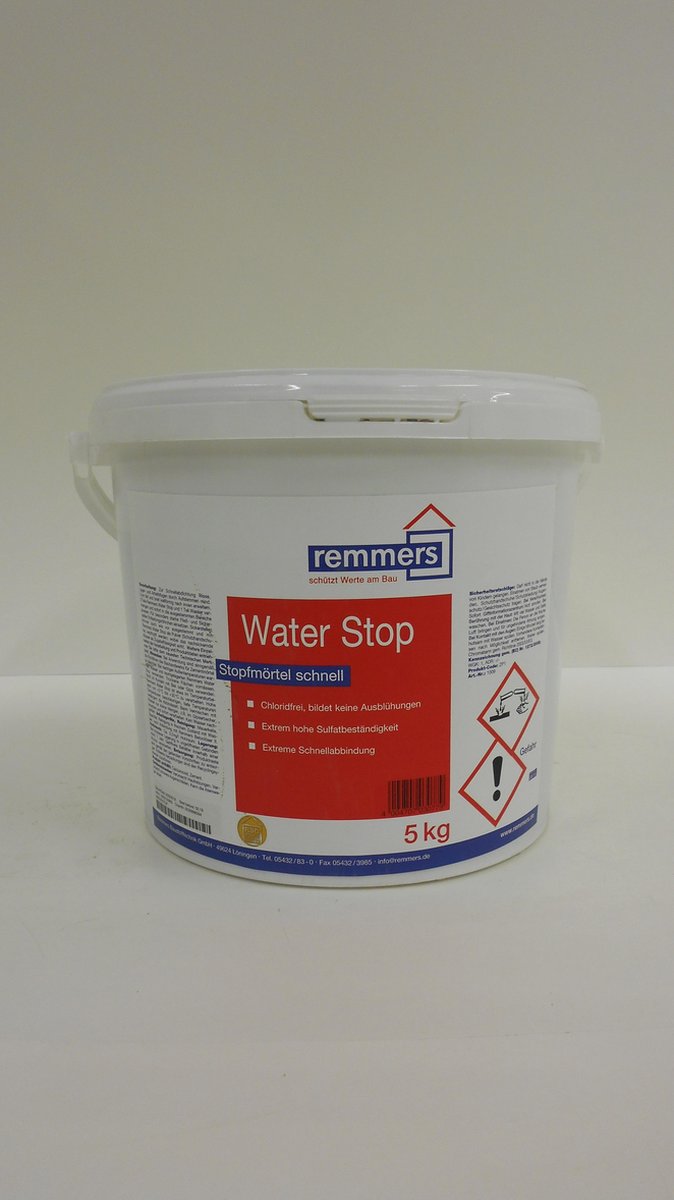 Remmers waterstop 5 kg