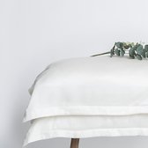 Coco & Cici - Tencel kussensloop - 60 x 70 - off white - beauty pillow - zacht, luxe en duurzaam beddengoed