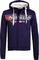 Geographical Norway Vest Blauw Galliator - S