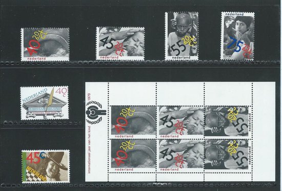 Thumbnail van een extra afbeelding van het spel Nederland Jaarcollectie Postzegels 1979