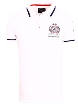 Geographical Norway Sport Polo Shirt Wit Royal Club Kwell - S