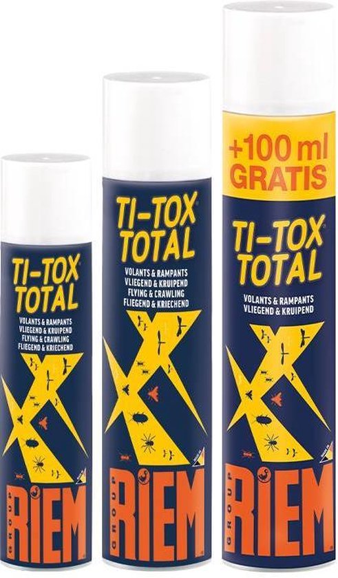 TI-Tox Total - Breed spectrum insecticide - RIEM - 0,25 L - Aërosol