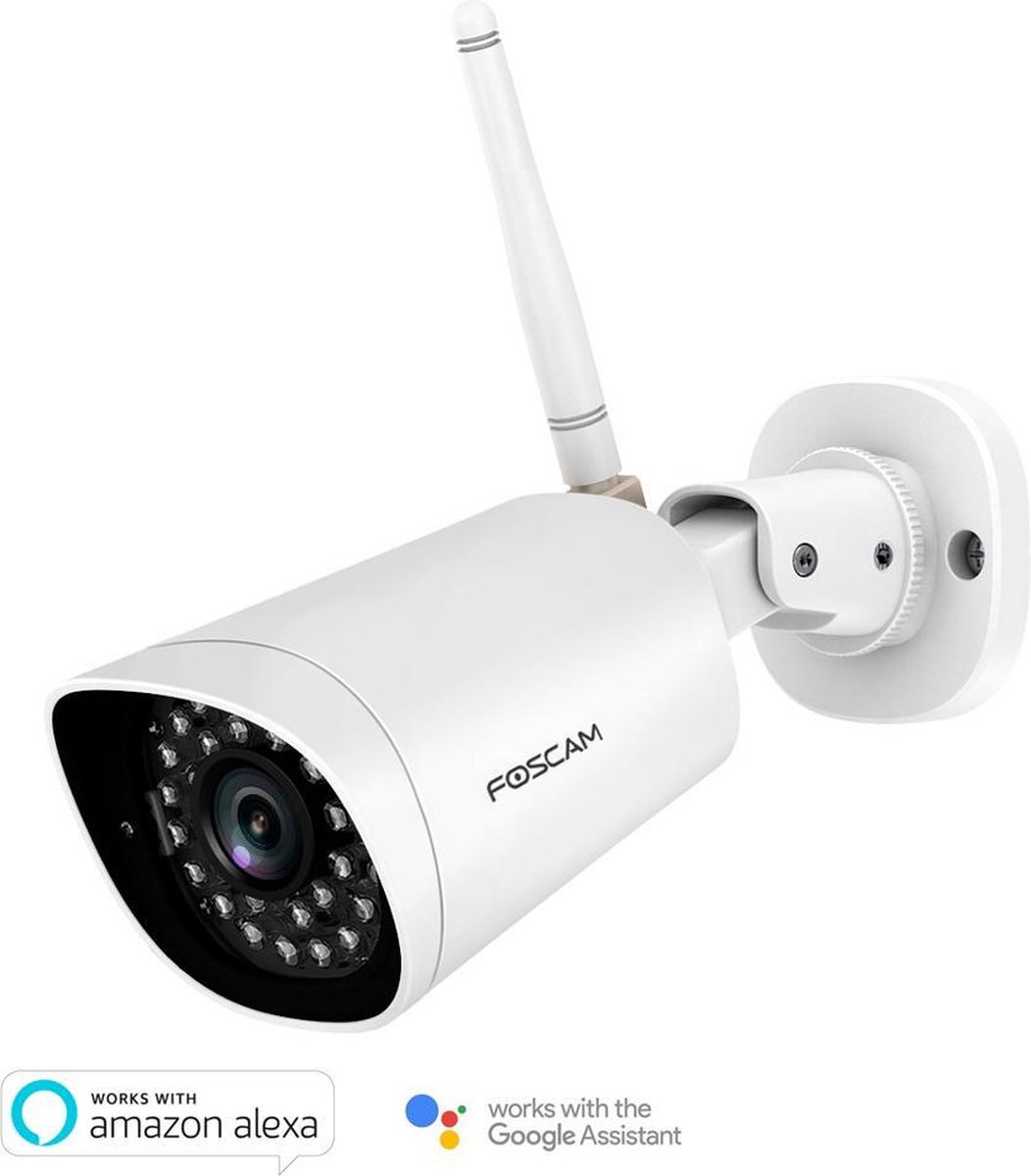 Foscam FI9912P Beveiligingscamera's - Full HD - 2MP - Nachtzicht 20 m -  Werkt met... | bol.com