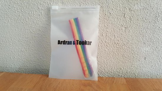 Pride Armband - Regenboog - Verstelbaar - Gay Pride LGBTQ - Rainbow - 24 cm - 1 stuks - Ardran & Tookar