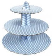 Culpitt 3 laags Cupcake standaard blauw