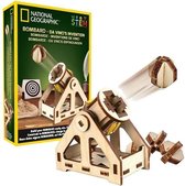 NATIONALE GEOGRAFIE - Da Vinci Uitvindingen - kit om een gereedschapsloos houten bombardement te bouwen