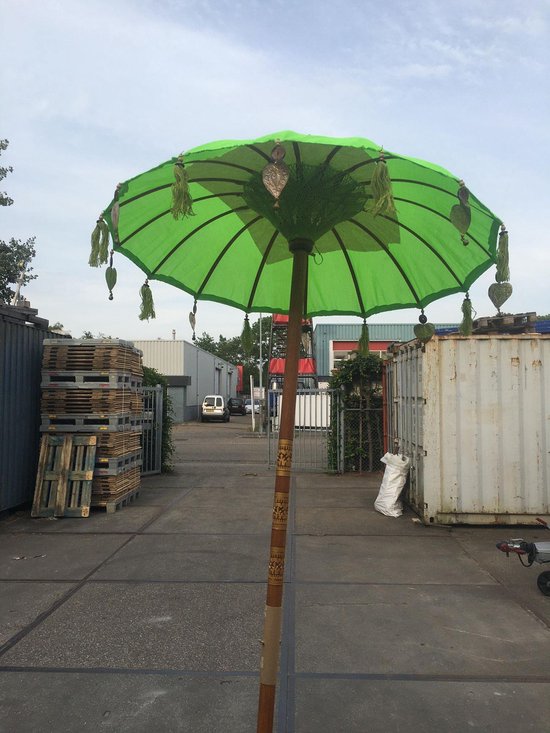 Balinese parasol tweedehands Clearance