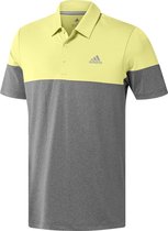 Adidas Ultimate 365 Polo Heren Performance Golf Grey/Yellow XS