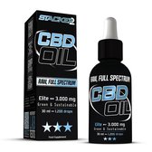 Stacker2 - CBD Olie Elite - 10% - 3000 mg CBD - RAW  FullSpectrum - 30 ml