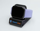 iWatchClub - Lila Siliconen Sportbandje - Geschikt voor Apple Watch Series 1/2/3/4/5/6/SE - 38/40MM - Medium/Large