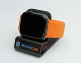 iWatchClub - Oranje Siliconen Sportbandje - Geschikt voor Apple Watch Series 1/2/3/4/5/6/SE - 38/40MM - Small/Medium