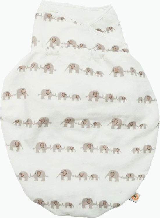 Ergobaby Swaddler - Elephant - inbakerdoek