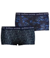 dames mini short 2-pack japan blossom & logo